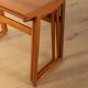 Classic nesting tables from the 1960s, teak, set of 3, Denmark