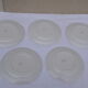 5 dessert plates in permacal model Floralies diam 18.5 cm