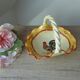 Empty Rooster Basket Pocket, Artisanal Rooster Pottery, Decorative Rooster Empty Pocket,