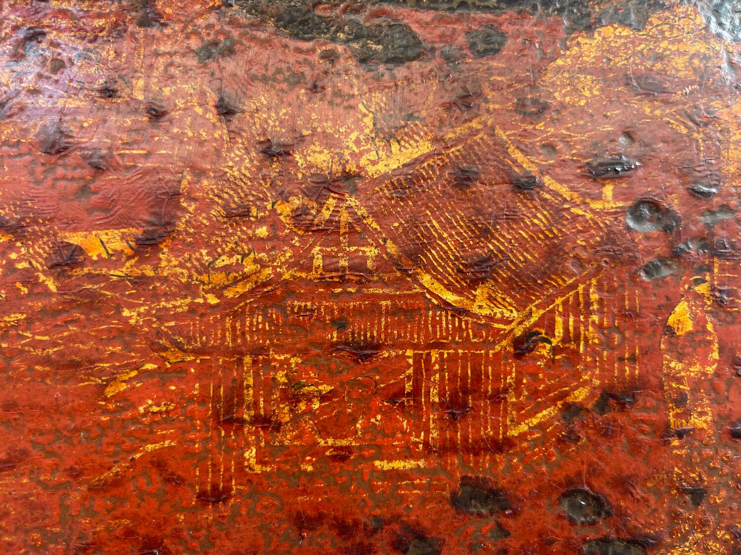 Antique Chinese trunk