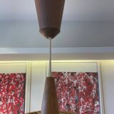 Teak sisal pendant light temde lighten