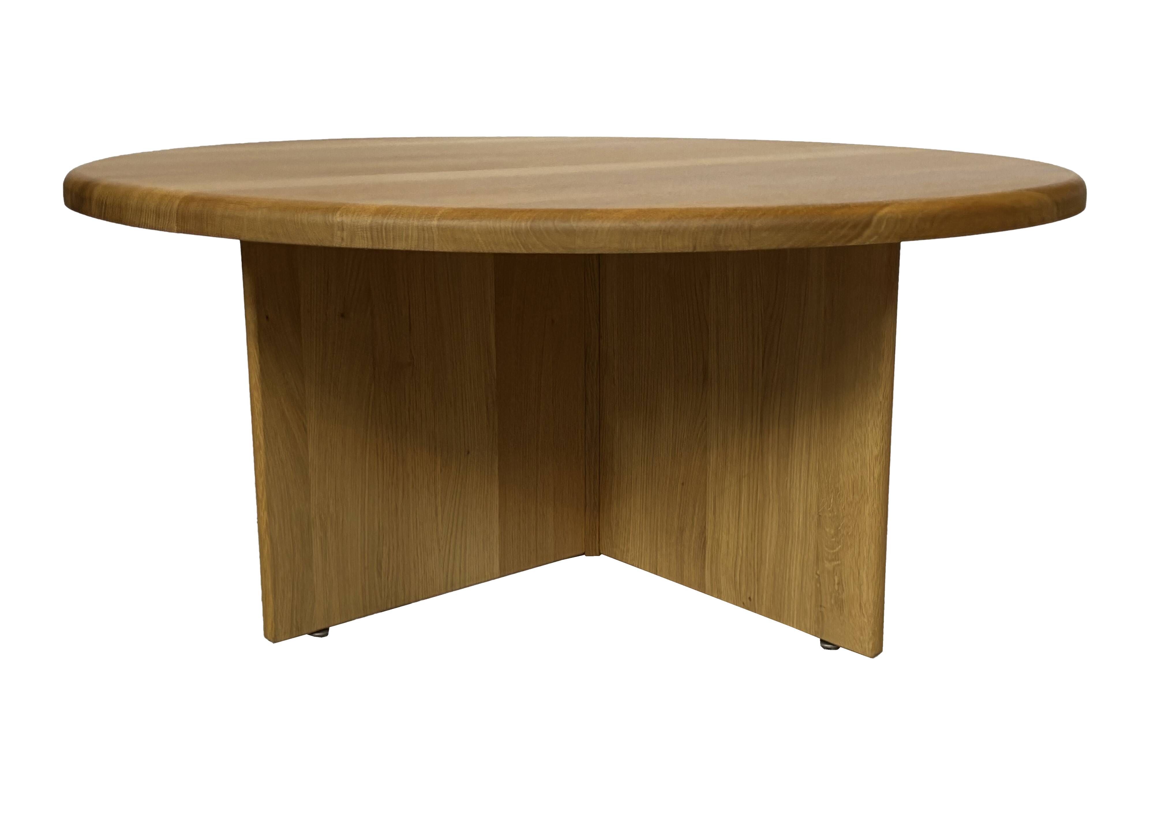 Vintage coffee table with side tables 80s design