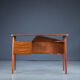 Mid-century teak desk by Gunnar Nielsen for Tibergaard, Denmark 1960s
