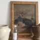 Peinture huile XIX ieme