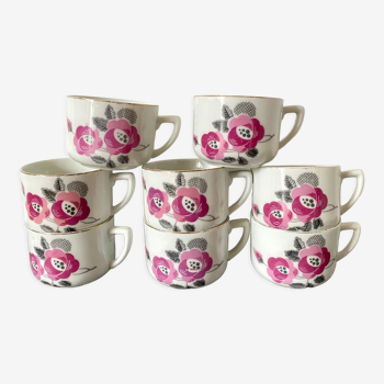 Tasses à café vintage années 50- 60