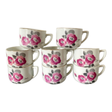 Vintage coffee cups from the 50s and 60s