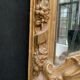 Mirror has wooden closed and gilded stucco  Napoleon III 19th century