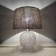Mid-century design Holmegaard Swirl lamp , 1970s Denmark