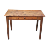 Table de ferme en pin  110 x 61 cm