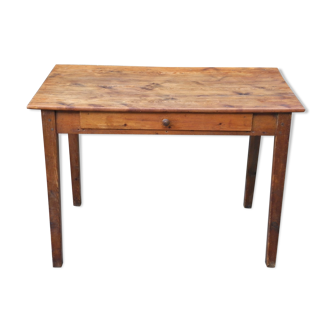 Table de ferme en pin  110 x 61 cm