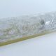 Large Vintage Murano Glass Brass Wall Lamp