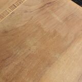 Art Deco curved wood console