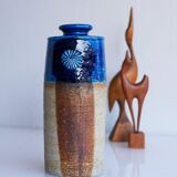 Mid-century modern studio art ceramic vase by Inger Persson for Rörstrand, 1970s