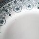Mismatched antique ironstone dinner plates