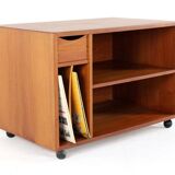 Meuble audio vintage Dyrlund en teck 'Glämmel'