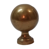 Golden brass stair ball