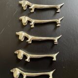 Dachshund knife holder