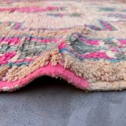 Colorful Boujad Moroccan rug - 369 x 176 cm