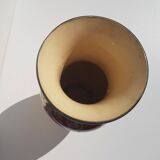 Ceramic vase decoration: 2 unwinged Dragons / Yin Yang Sun - Signed Pictogram (Signature on the ide