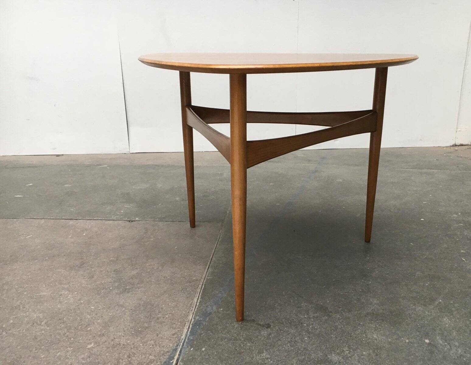 Mid-century tripod coffee table
