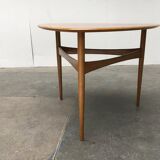 Mid-century tripod coffee table