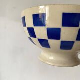 Old Badonviller checkerboard bowl