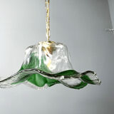 Vintage Murano glass pendant light, for Mazzega, 1960s