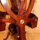 Mahogany Side Table, English, Magazine Holder