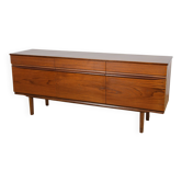 Mid-century modern English teak sideboard from Stonehill, 1960s