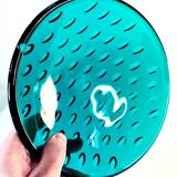 Pair of cut glass cups — Odelys model attributed to Guerlain