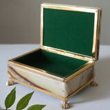 Alabaster jewelry box