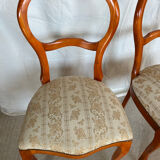 2 upholstered hot air balloon chairs