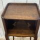19th-century bedside table in cherry wood