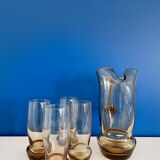 Pitcher and glass carafe service