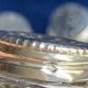 Individual salt shakers in 800 silver with two hallmarks and fluted crystal