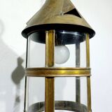 1-light brass lantern