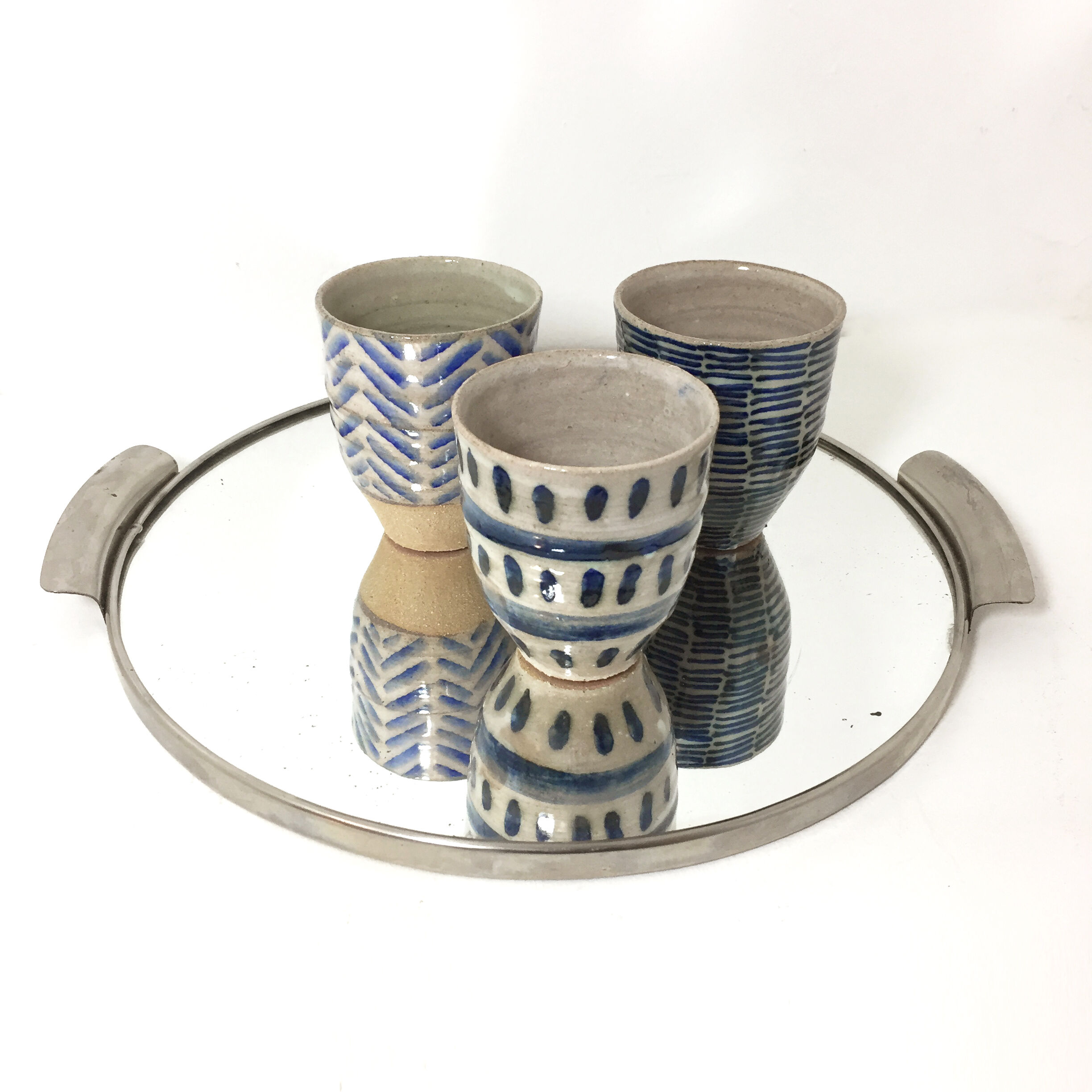 Round mirror top 25cm