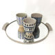 Round mirror top 25cm