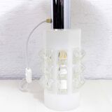 Glass table lamp 1970