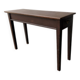 Table d'appoint / console en bois massif édouardien vers 1880–1910