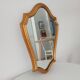 Vintage baroque mirror in gilded wood