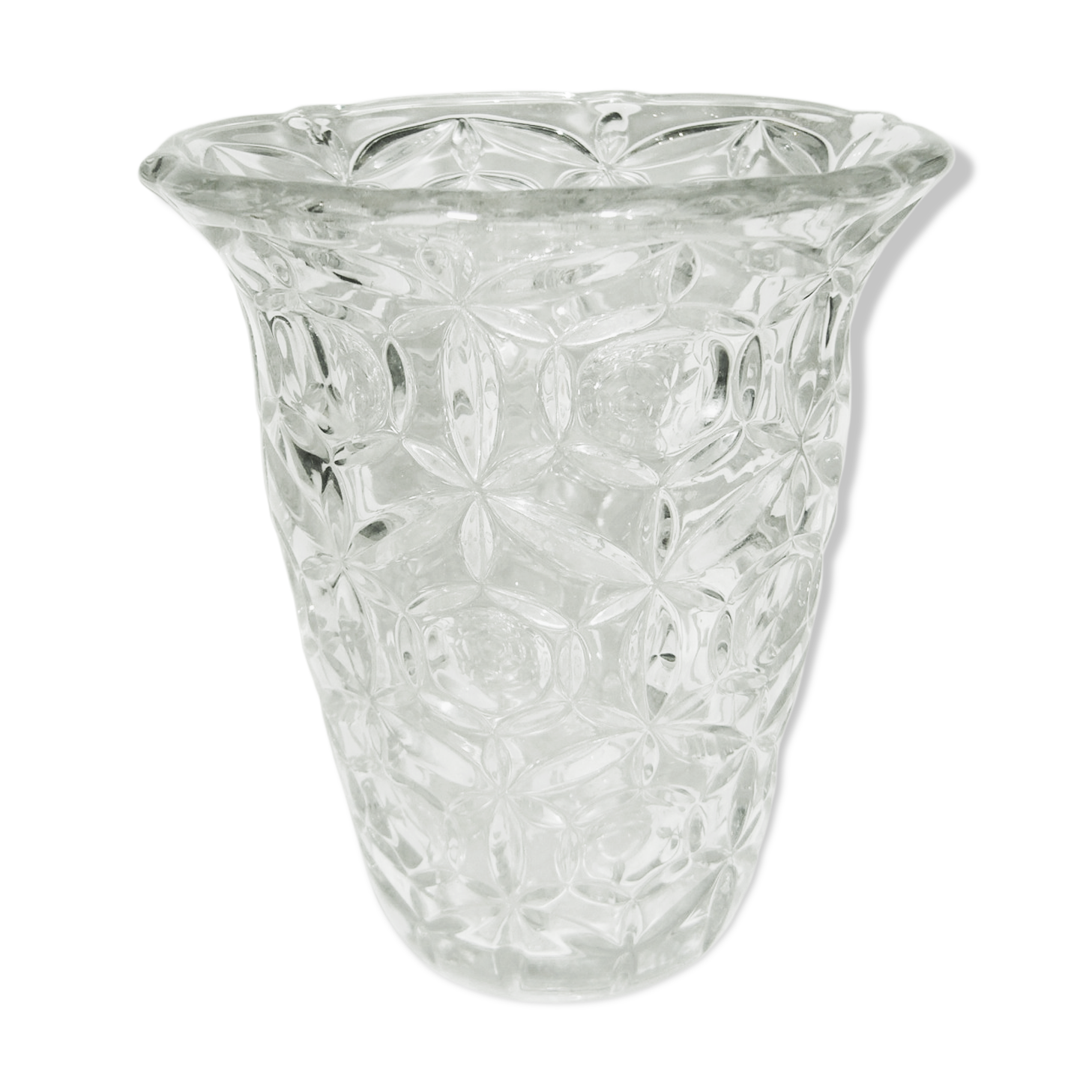 Vintage glass vase