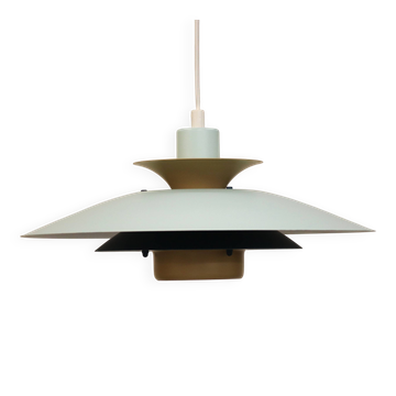 Vintage Jeka Metaltryk Volga Lamp: Fully restored - Danish Modern Design