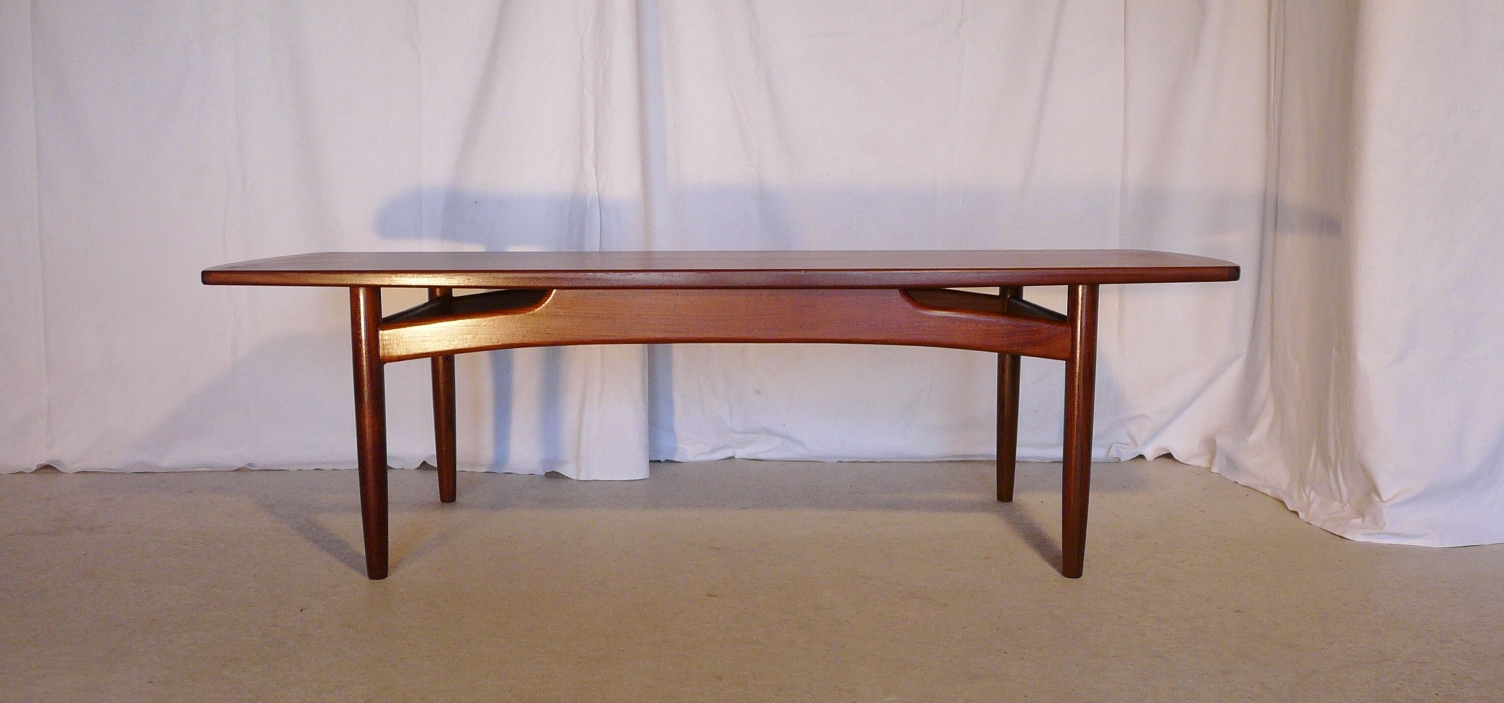 Scandinavian coffee table in G Plan teak