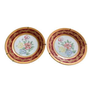 Deux assiettes limoges