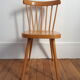 Vintage wood bistro chair