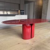 MDF Italia NVL Table – 200 cm Oval – Glossy Red