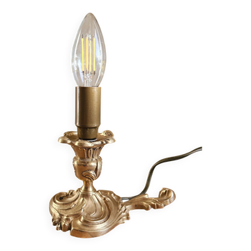 Lampe bougeoir vintage