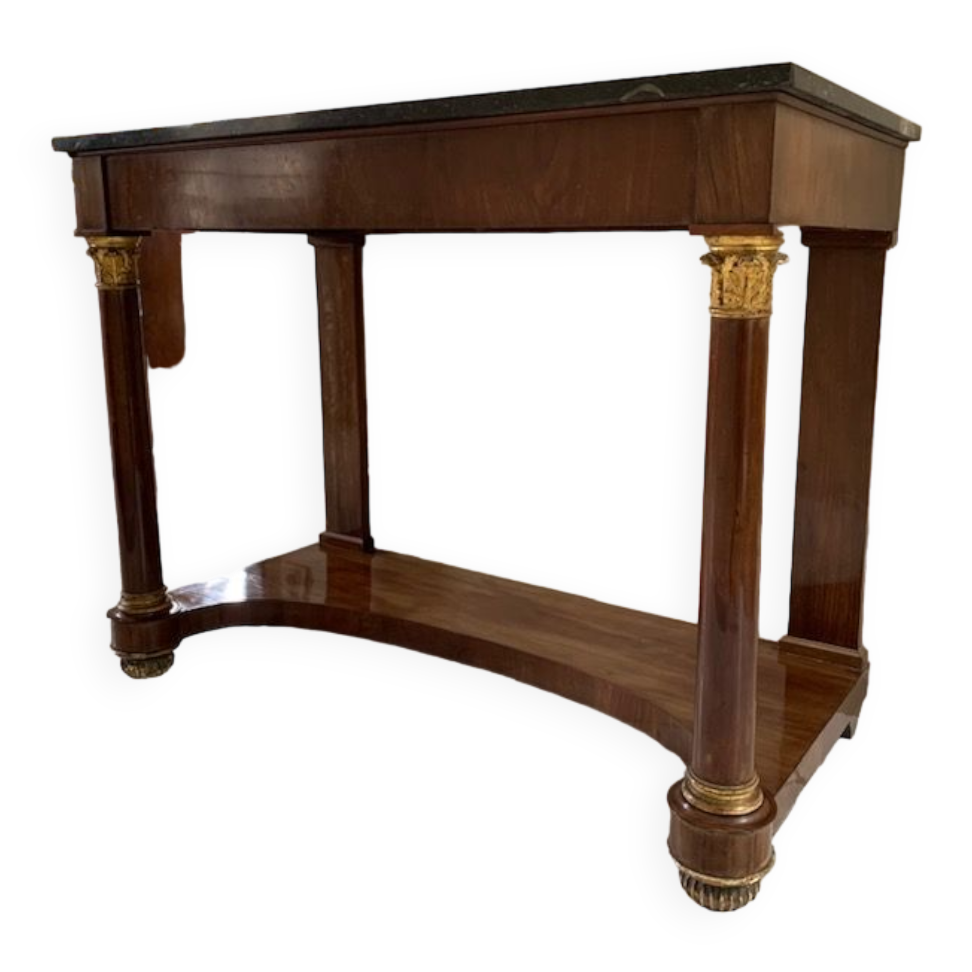 Mahogany Empire era console