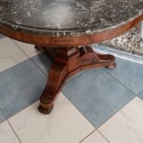 Empire period pedestal table